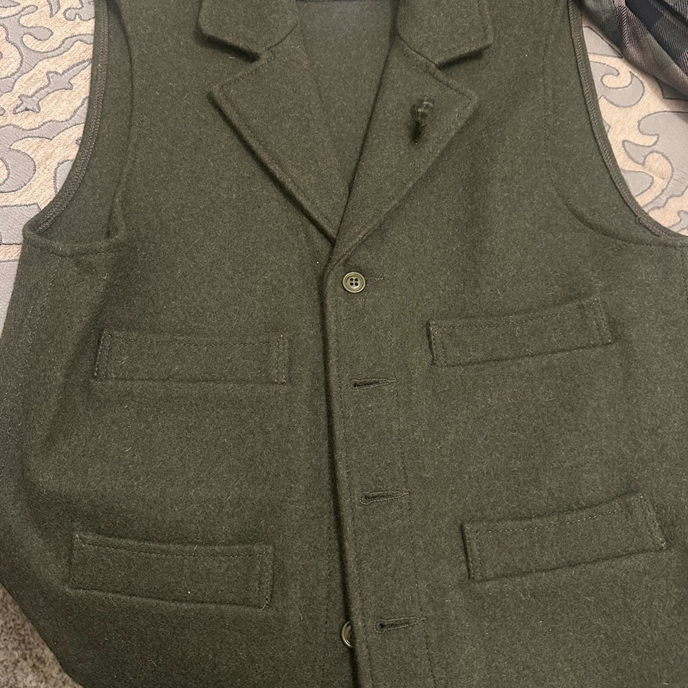 Filson Dark Green Wool Garment